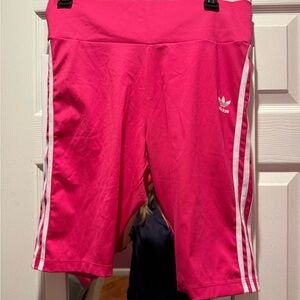 Adidas Women's Bright Pink Shorts
